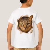 ロイヤルキャット子供用Tシャツ Tシャツ (裏面)
