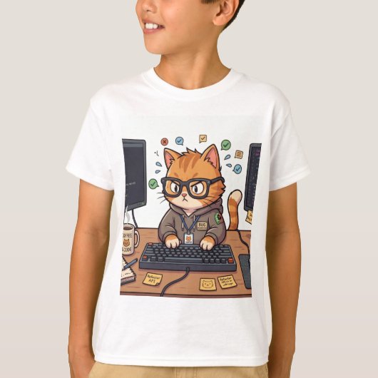 ロイヤルキャット子供用Tシャツ Tシャツ (正面)