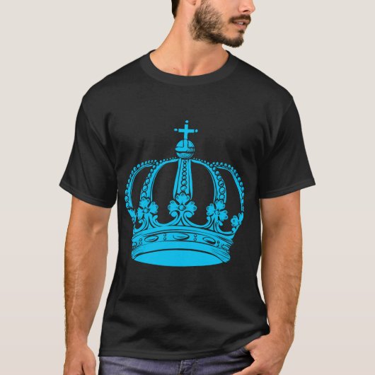 ロイヤルクラウン02 - スカイ Tシャツ (正面)