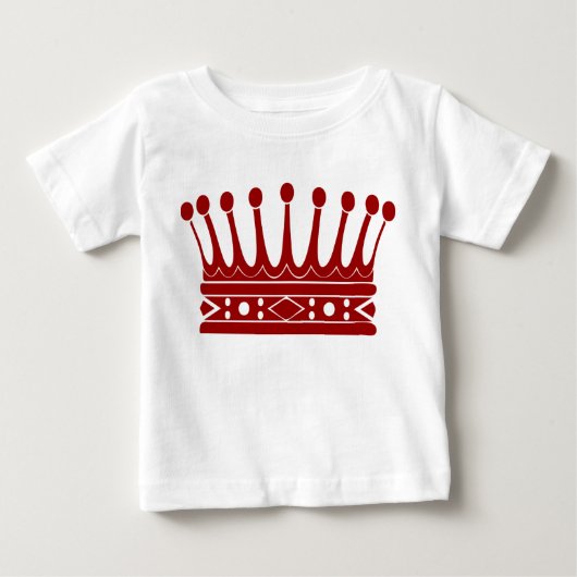 ロイヤルクラウン 07 ベビーTシャツ (正面)