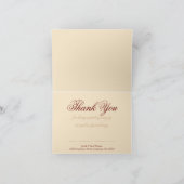 ロイヤルサテン感謝レッド+ゴールドカード サンキューカード (内部)