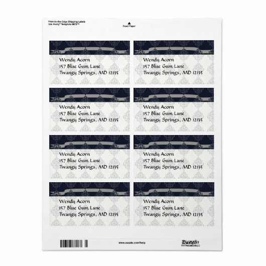 ロイヤルスタイル ラベル (フルシート)