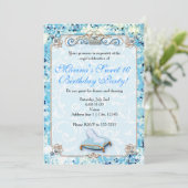 ロイヤルストーリーブック シンデレラ スウィート16 招待状 (スタンド正面)