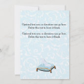 ロイヤルストーリーブック シンデレラ スウィート16 招待状 (裏面)