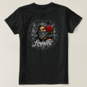 ロイヤルティプリント Tシャツ (デザイン裏面)