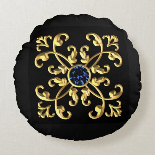 ロイヤルティ ラウンドクッション (正面)