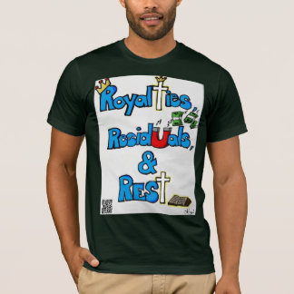 ロイヤルティ、残余、休息Tシャツ Tシャツ