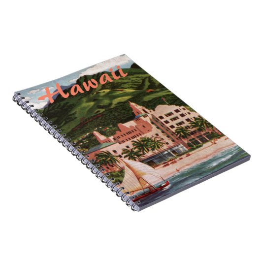 ロイヤルハワイアンホテル カスタム ノートブック (右側)