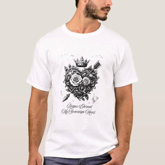 ロイヤルハートTシャツ Tシャツ (正面)