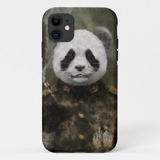 ロイヤルパンダ将軍 モバイルケース Case-Mate iPhoneケース (裏面)