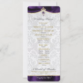 ロイヤルフェアリーテイルウェディングプログラム 招待状 (裏面)