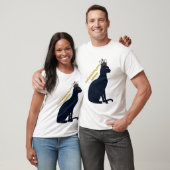 ロイヤルブラックキャット Tシャツ (ユニセックス)