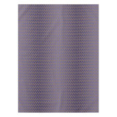 ロイヤルブルーのダマスク織の金ゴールド テーブルクロス (正面)