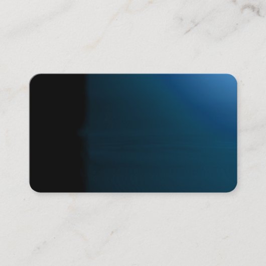 ロイヤルブルーの珍しい視覚鑑定器の名刺 名刺 (正面)