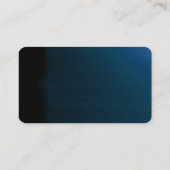 ロイヤルブルーの珍しい視覚鑑定器の名刺 名刺 (裏面)