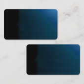 ロイヤルブルーの珍しい視覚鑑定器の名刺 名刺 (正面/裏面)