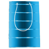 ロイヤルブルーリボンボウ ブライダルシャワー ミディアムペーパーバッグ (正面)