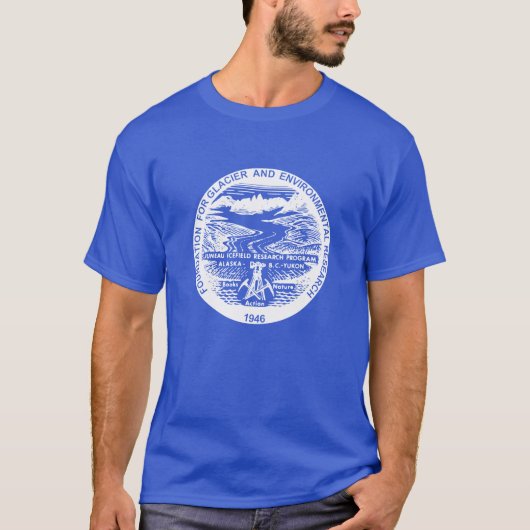 ロイヤルブルーJIRPのワイシャツ Tシャツ (正面)