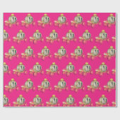 ロイヤルプリンセスの馬車 ラッピングペーパー (フラット)