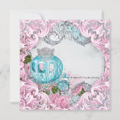 ロイヤルプリンセスベイビーシャワー 招待状 (裏面)