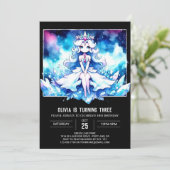 ロイヤルプリンセス誕生日 招待状 (スタンド正面)