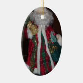 ロイヤルプレイドサンタコレクション セラミックオーナメント (右)