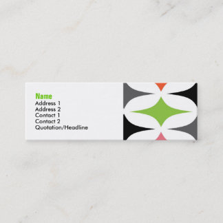 ロイヤルプロファイルカード スキニー名刺