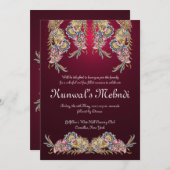 ロイヤルヘンナーの招待状 招待状 (正面/裏面)