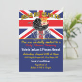 ロイヤルベイビーシャワーの招待状 招待状 (スタンド正面)