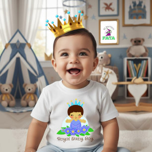 ロイヤルベイビーボーイ ベビーTシャツ