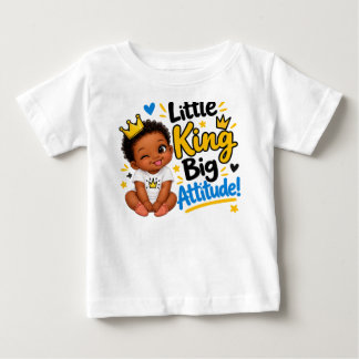 ロイヤルベビーの態度 ベビーTシャツ