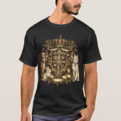 ロイヤルペットコートオブアームズ Tシャツ (正面)