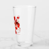 ロイヤルポインシアーナ ガラスタンブラー 470ml (左)