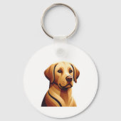 ロイヤルラブラドールキーチェーン キーホルダー (裏面)