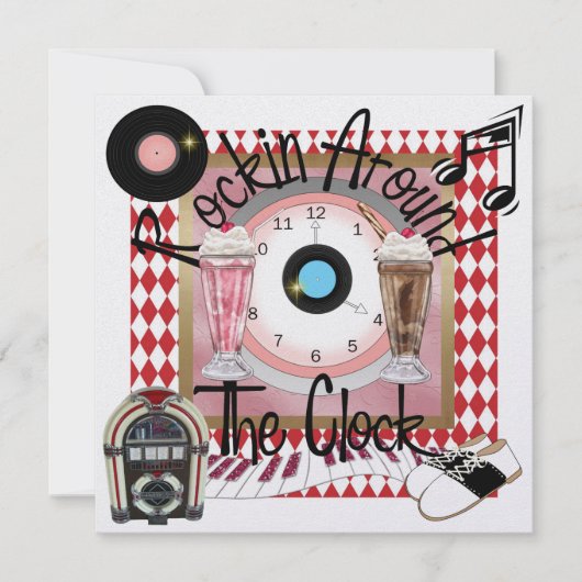 ロイヤルロックインパーティー- SRF 招待状 (正面)