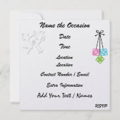 ロイヤルロックインパーティー- SRF 招待状 (裏面)