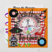 ロイヤルロックインパーティー- SRF 招待状 (正面/裏面)