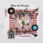 ロイヤルロックインパーティー- SRF 招待状 (正面/裏面)