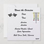 ロイヤルロックンレーシングパーティー- SRF 招待状 (裏面)