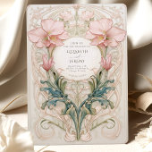 ロイヤルヴィクトリアンウェディング　ウィムジカル フラワーロイヤルオーナメント 招待状