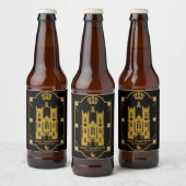 ロイヤル戴冠式ウェストミンスター寺院 ビールラベル (ボトル)