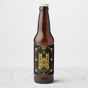 ロイヤル戴冠式ウェストミンスター寺院 ビールラベル