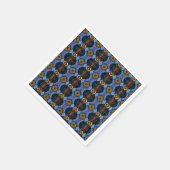 ロイヤル鮮やかティ スタンダードカクテルナプキン (角)