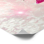 ロイヤルＦピンクイニシャル ポスター (角)