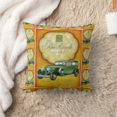 ロイヤル8自動車広告 クッション (ブランケット)