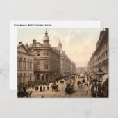 ロイヤル・アベニュー ベルファスト ポストカード (正面/裏面)