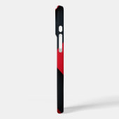 ロイヤル キング 赤と黒のクラウン スマホケース Case-Mate iPhoneケース (裏面 / 左)