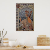 ロイヤル・コルセットの製造~ベルギー~ 1897 ポスター (キッチン)