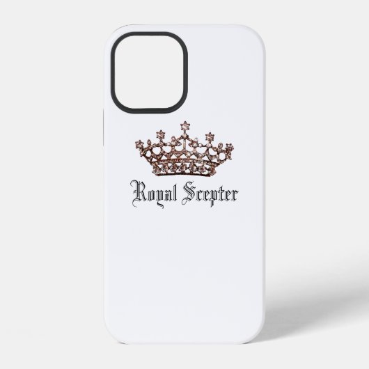 "ロイヤル・セプター"ティアラ iPhoneケース (裏面)