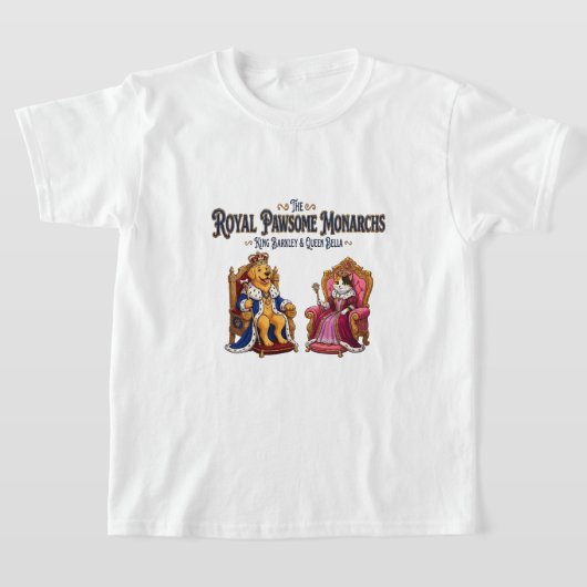 ロイヤル・パウサム・モナークス Tシャツ (レイダウン)